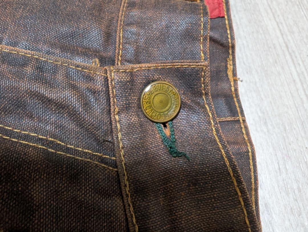 LEVI'S RED リーバイス レッド WPL-423 コーティング デニム