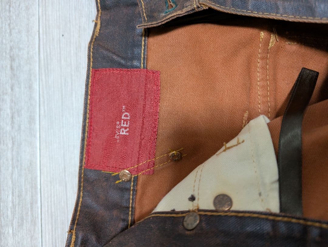 LEVI'S RED リーバイス レッド WPL-423 コーティング デニム
