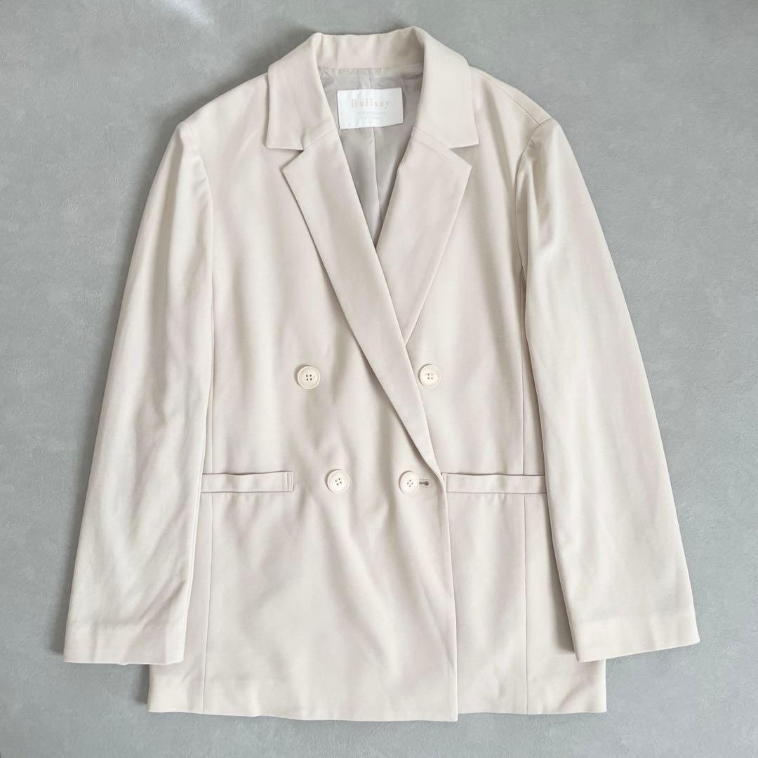 未使用近　ボールジー　プレシャスモック ダブルブレストジャケット