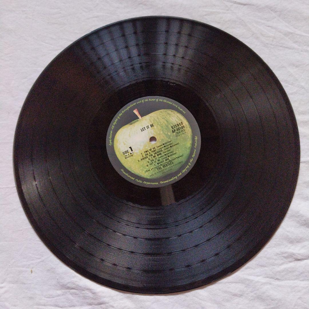 レコード　丸帯　国内盤　レットイットビー　ビートルズ　LP　送料込み