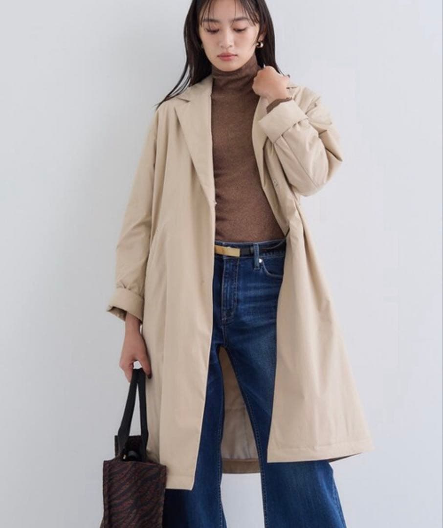 indivi ライトパフチェスターコート