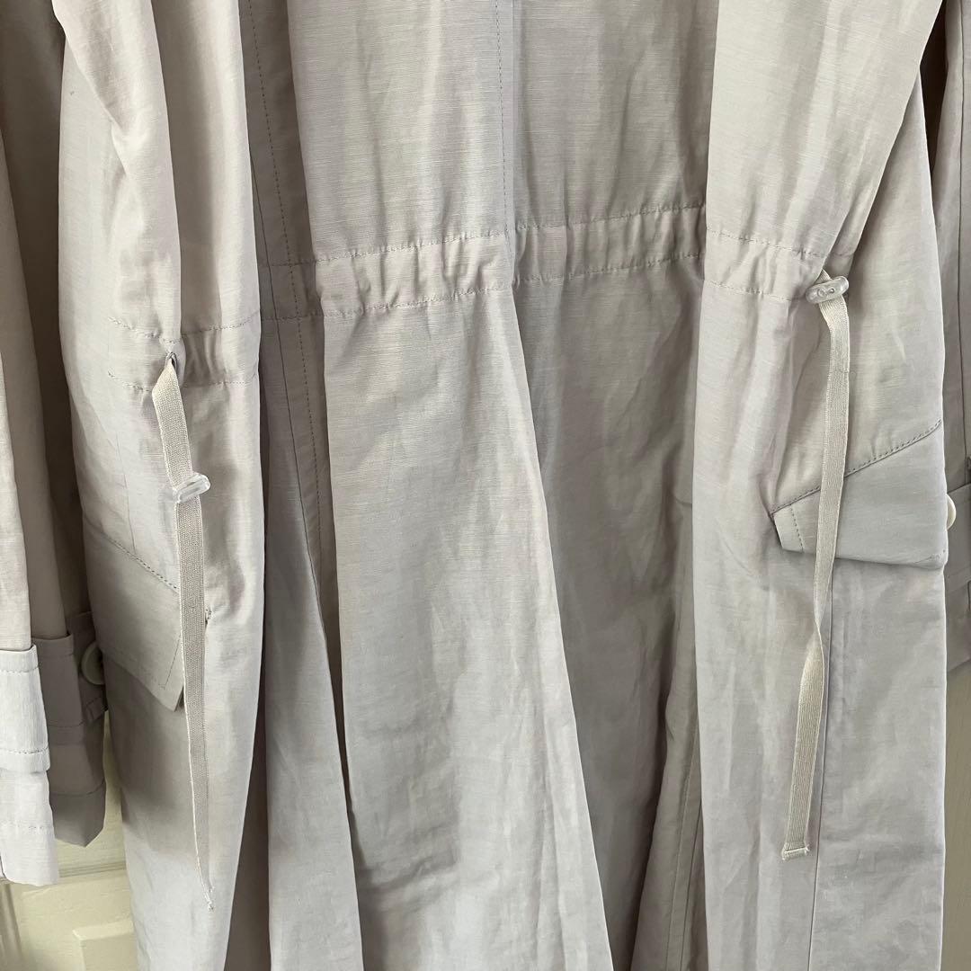 新品タグ付き✨クレッシェントCRESCENT✨スプリングリネン混ロングコートM