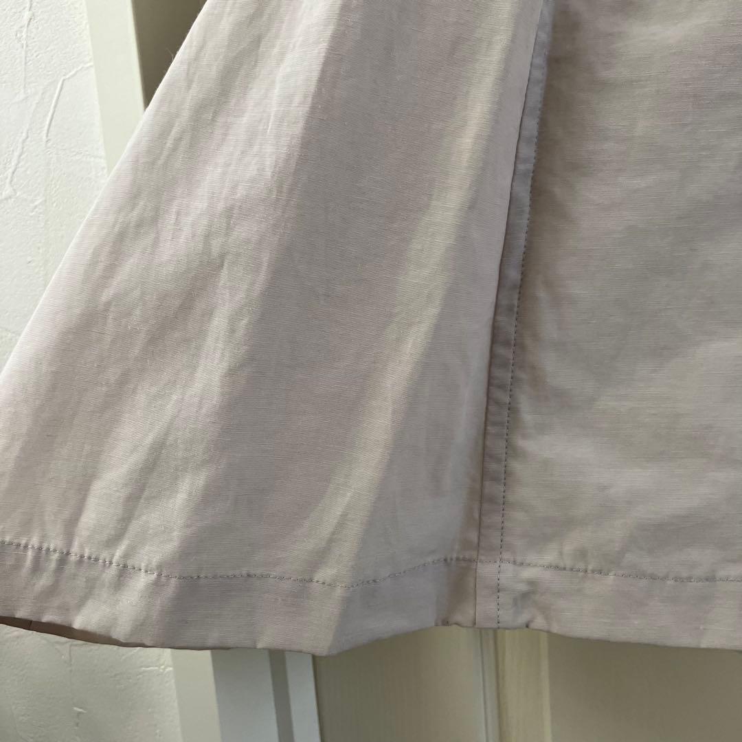 新品タグ付き✨クレッシェントCRESCENT✨スプリングリネン混ロングコートM