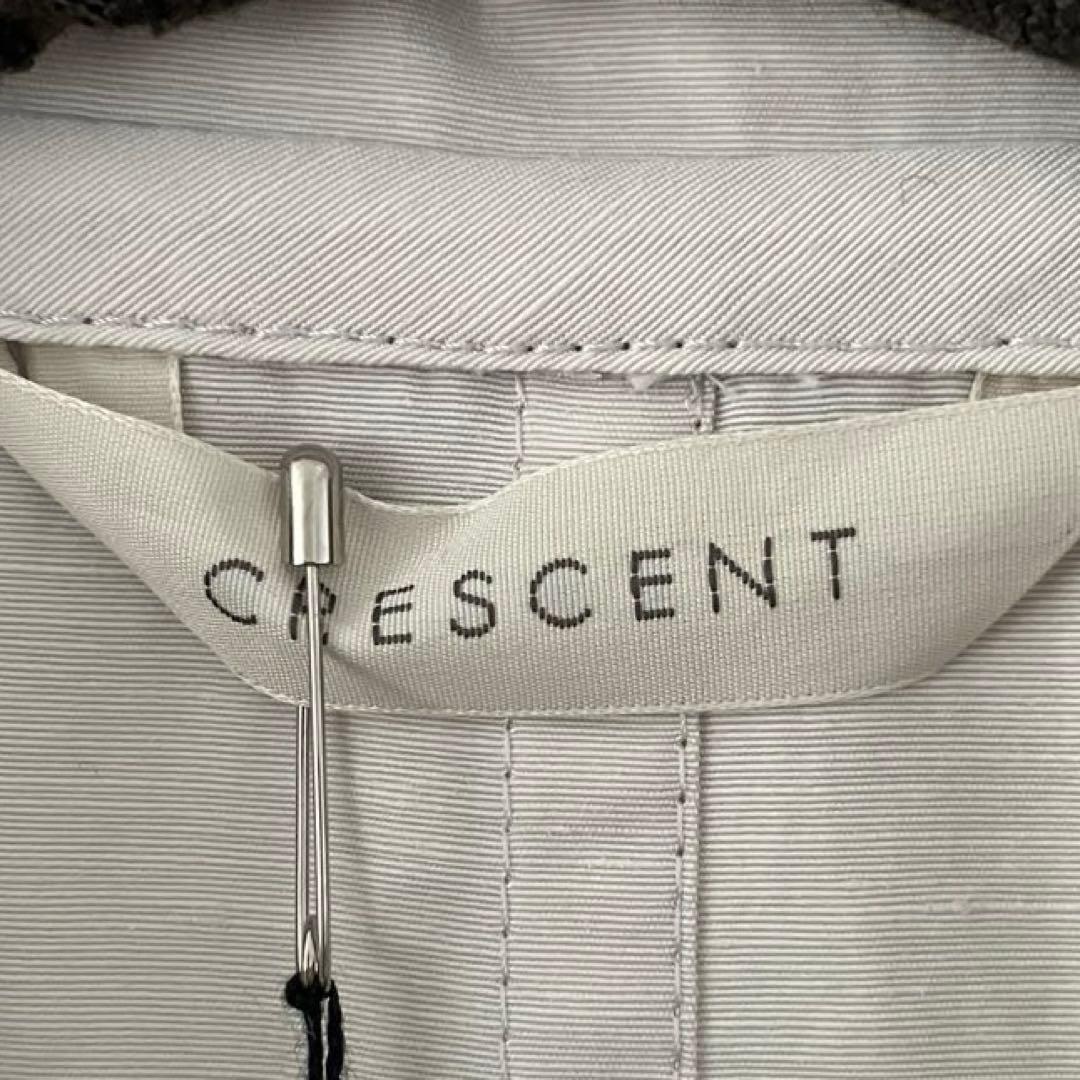 新品タグ付き✨クレッシェントCRESCENT✨スプリングリネン混ロングコートM