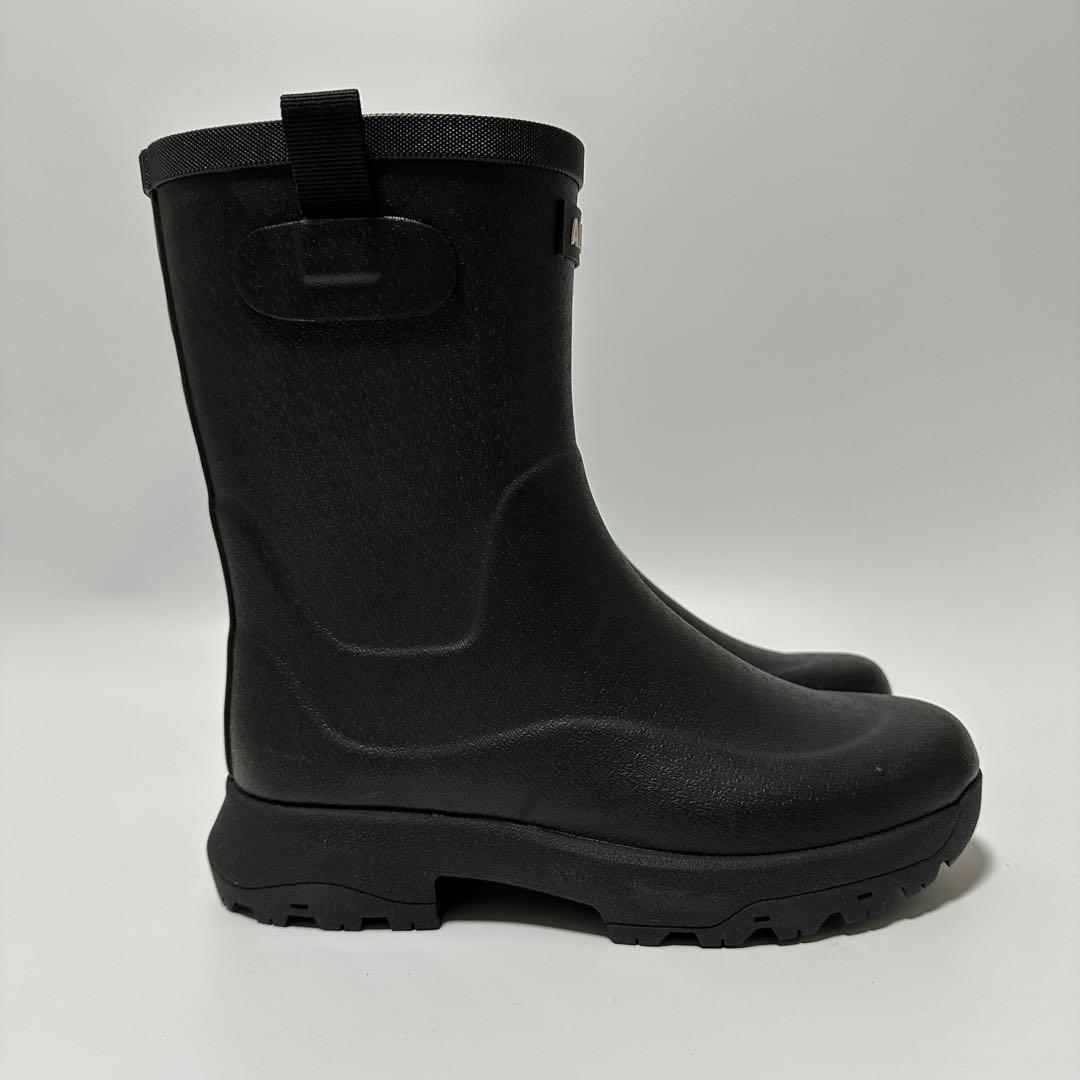 【超美品】AIGLEエーグル アリア ラバーブーツ22.5cmブラック