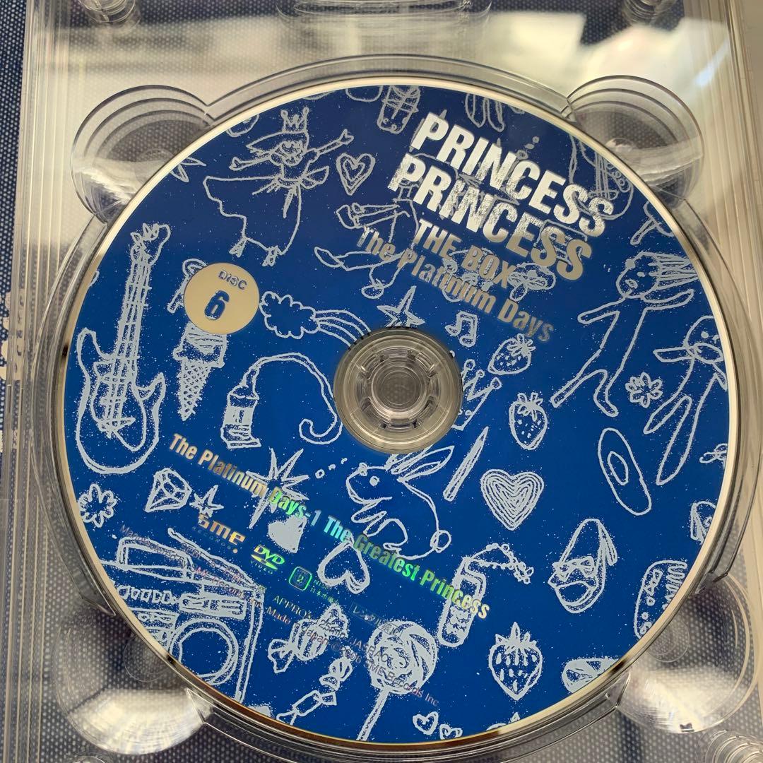 プリンセスプリンセス DVD BOX リーフレット無