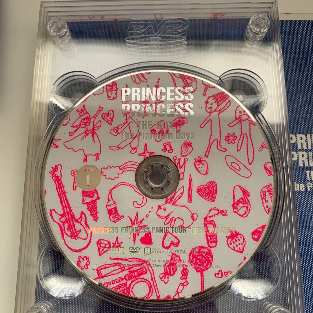 プリンセスプリンセス DVD BOX リーフレット無