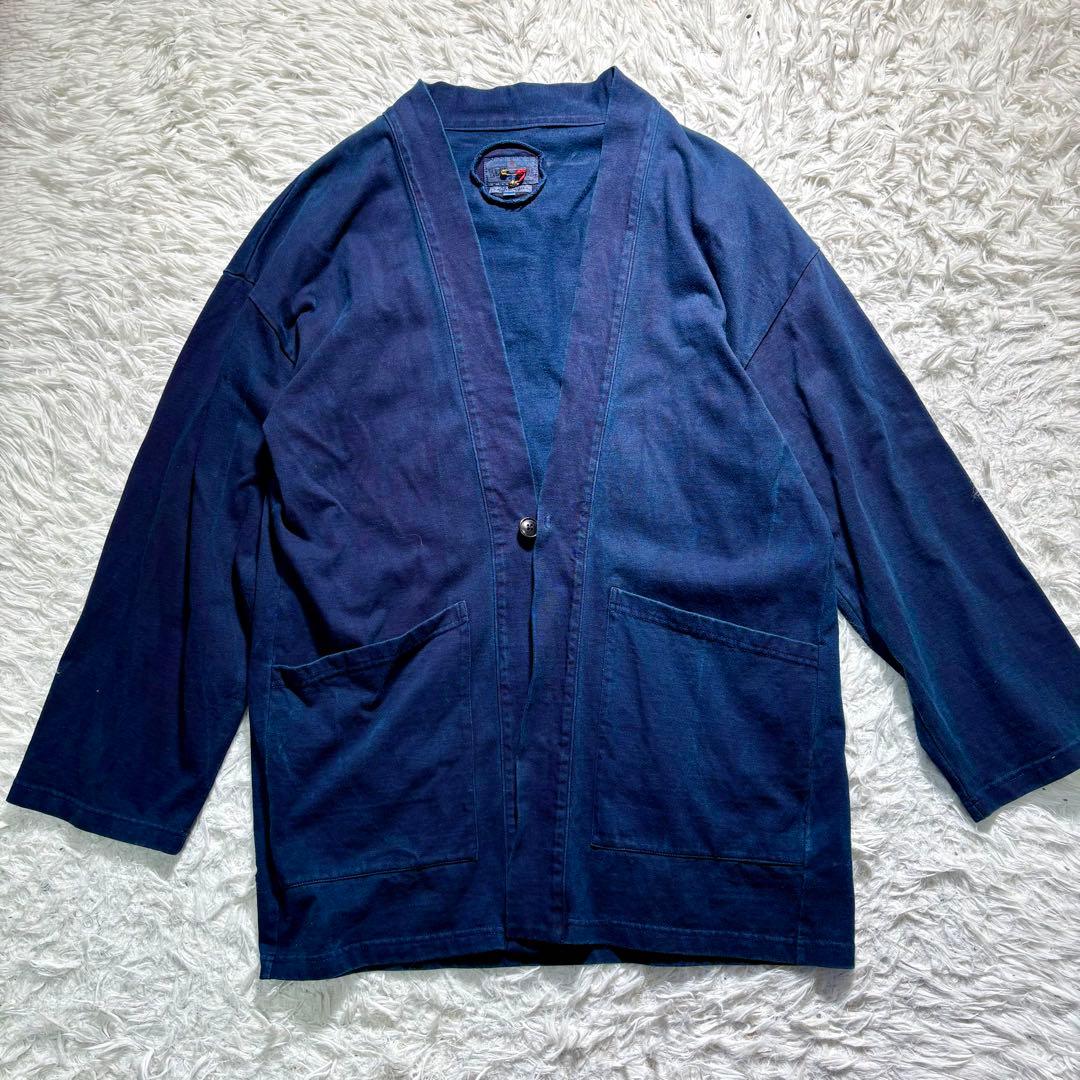 【美品】BLUE BLUE インディゴ染めジャケット　2 コットン　日本製