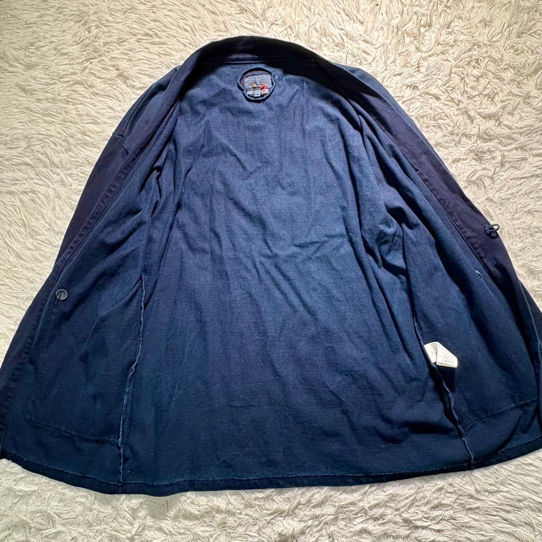 【美品】BLUE BLUE インディゴ染めジャケット　2 コットン　日本製
