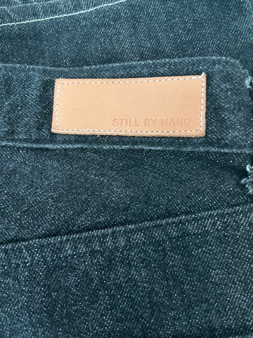 STILL BY HAND UNIFY インディゴパンツ
