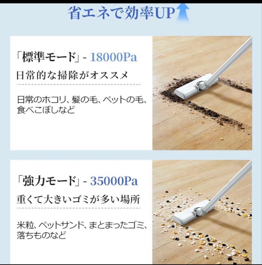 【現品一点限り】サイクロン式コードレス掃除機35000Pa