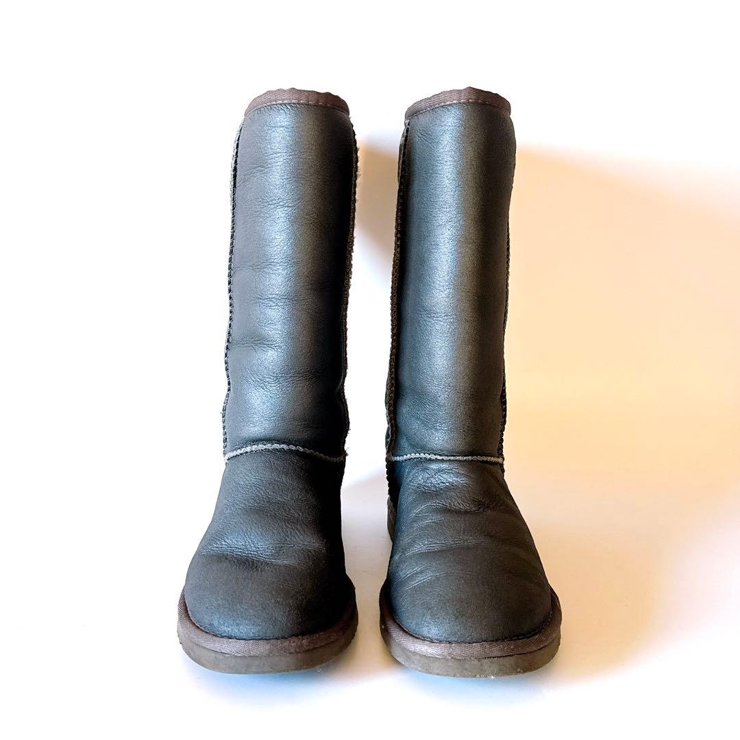 UGG ムートンブーツ クラシックトール メタリックピューター 希少カラー レア