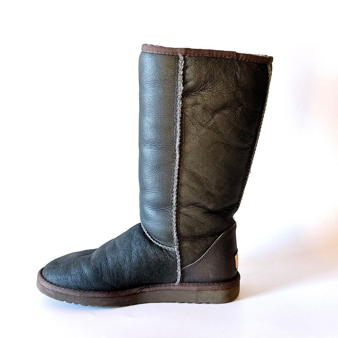 UGG ムートンブーツ クラシックトール メタリックピューター 希少カラー レア