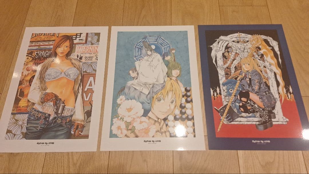 小畑健画集Blanc et Noir ポストカード付き　傷あり