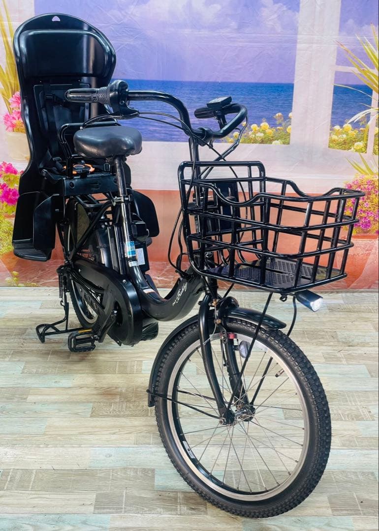 人気モデル！パスバビー12AH⭐️ヤマハ子供乗せ電動アシスト自転車Y3430