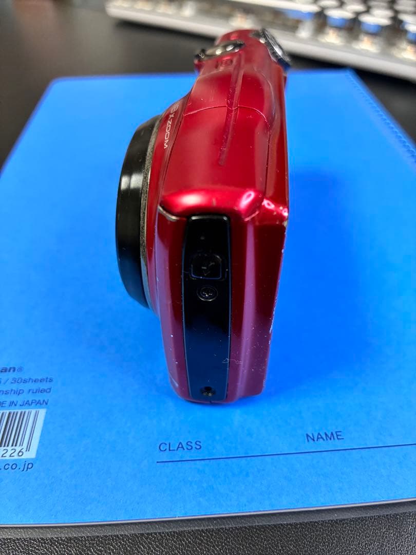 ジャンク品⭕️Fujifilm コンパクトデジタルカメラ レッド