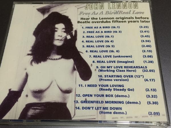JOHN LENNON/レノン/FREE AS A BIRD/REAL LOVE