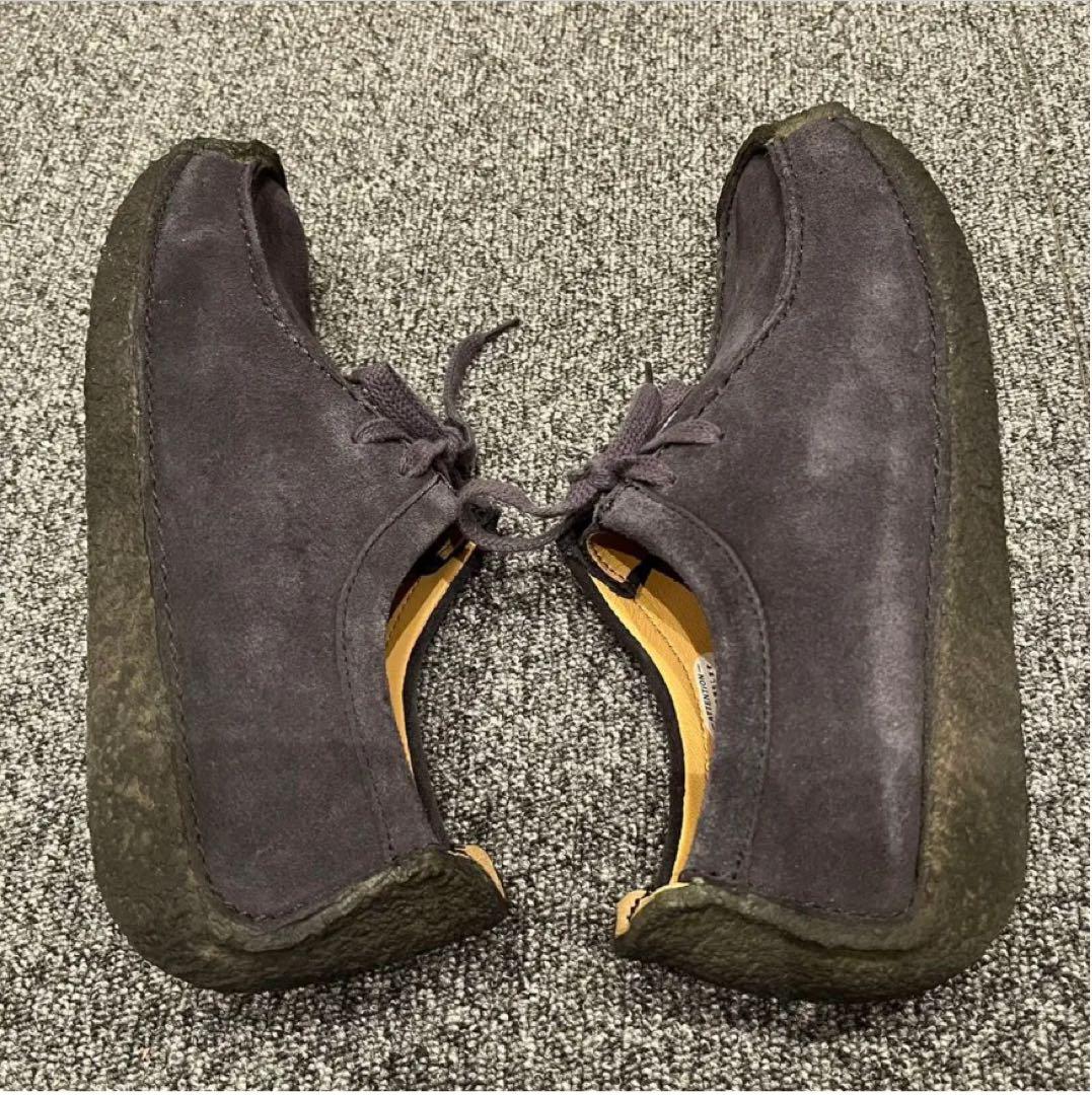 美品CLARKS Wallabeeクラークス ワラビー 希少メンズレザー25cm