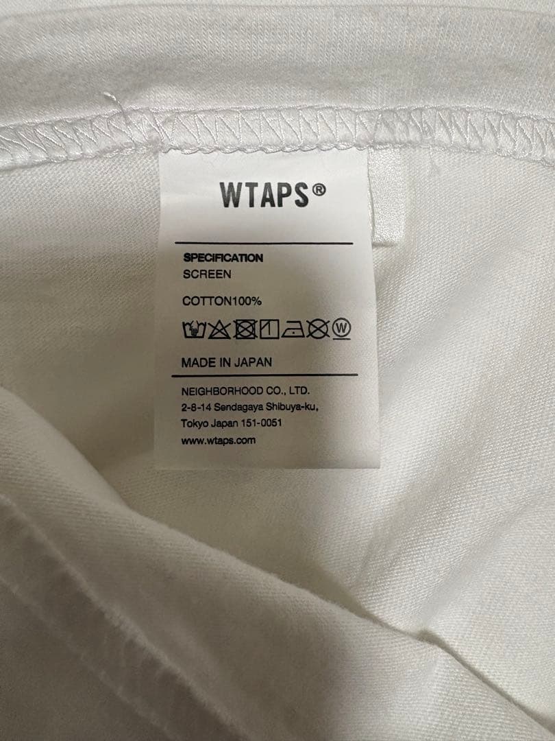 トップス WTAPS 212PCDT-ST02S XX-L WHITE