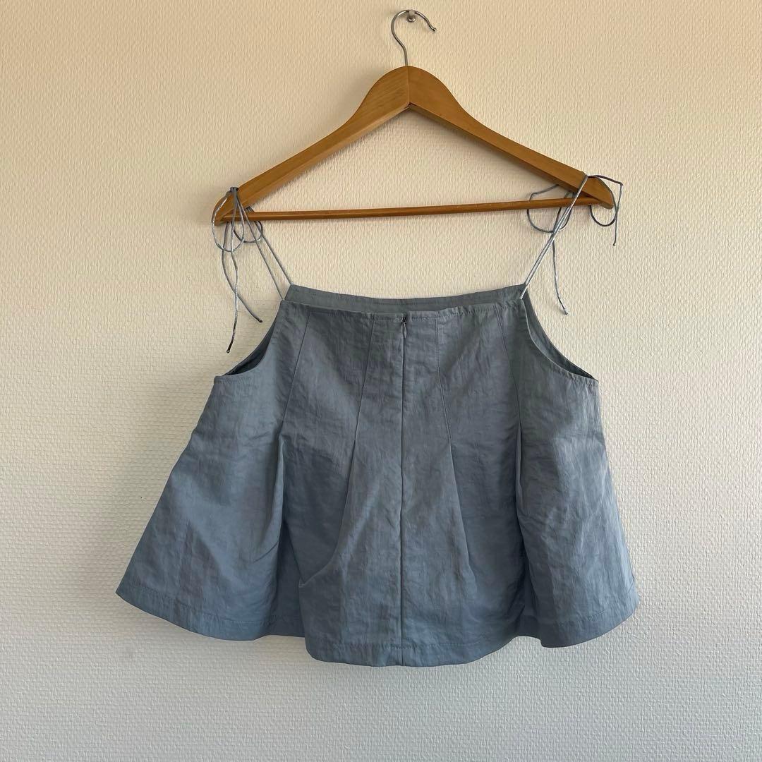 OHOTORO Pleated Cami Top 韓国　キャミ　レイヤード