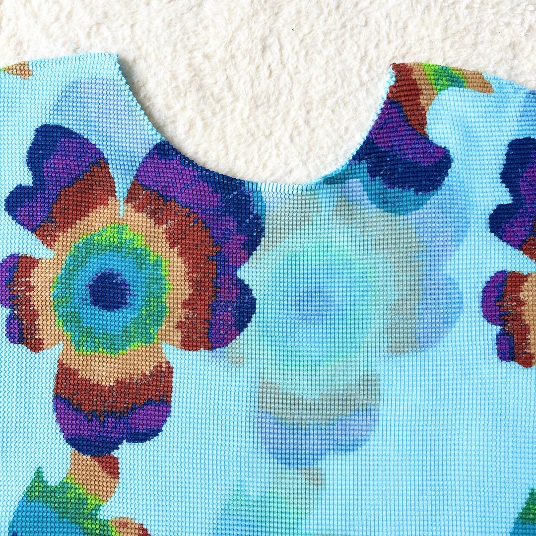 【希少品】ISSEY MIYAKE ME ミーバイイッセイミヤケ プリーツ 花柄