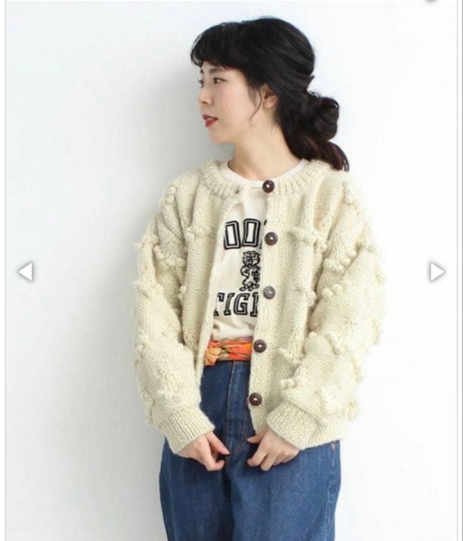 【美品】Dot & Stripes CHILD WOMAN カーディガン