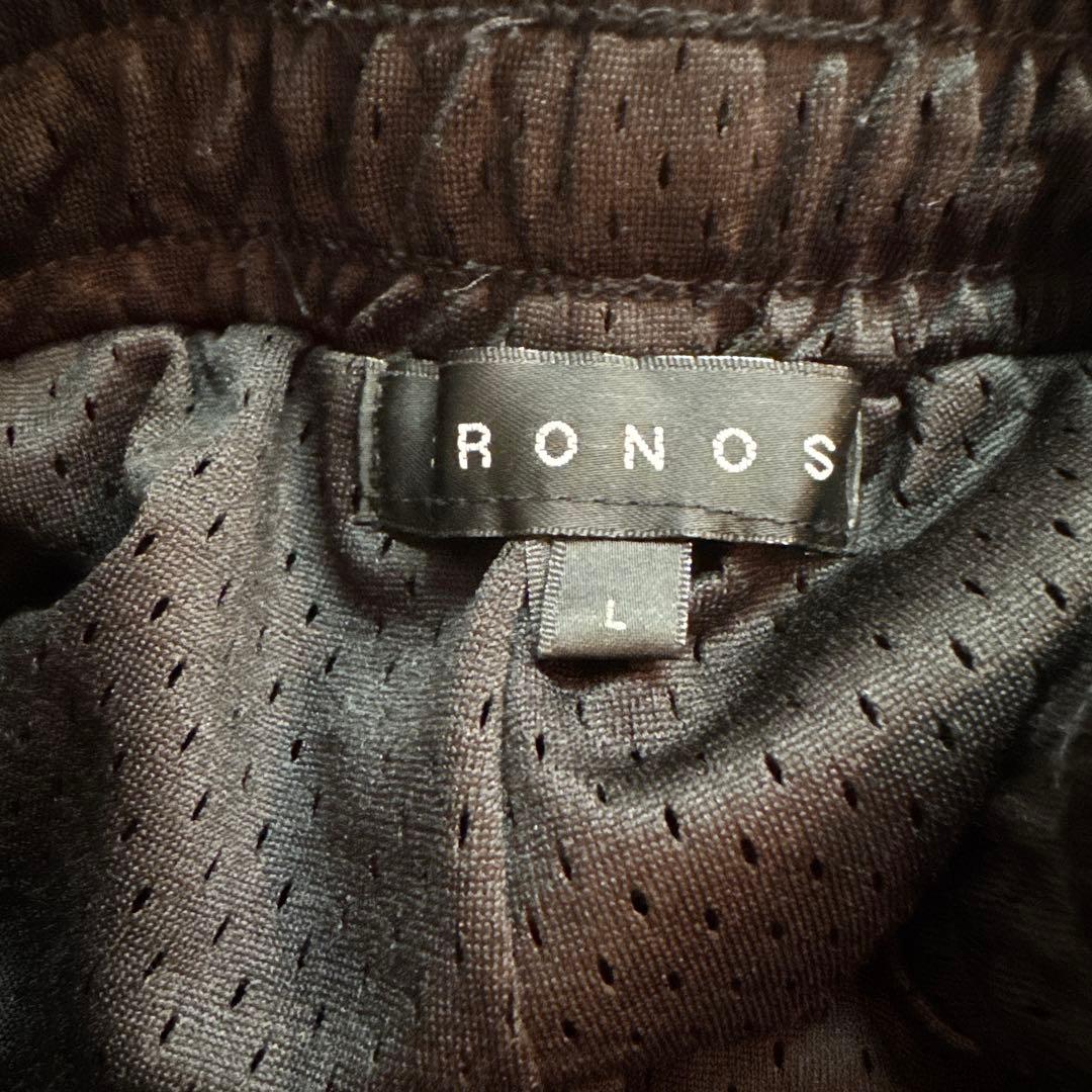 CRONOS メッシュショートパンツ 黒 クロノス ハーフパンツ