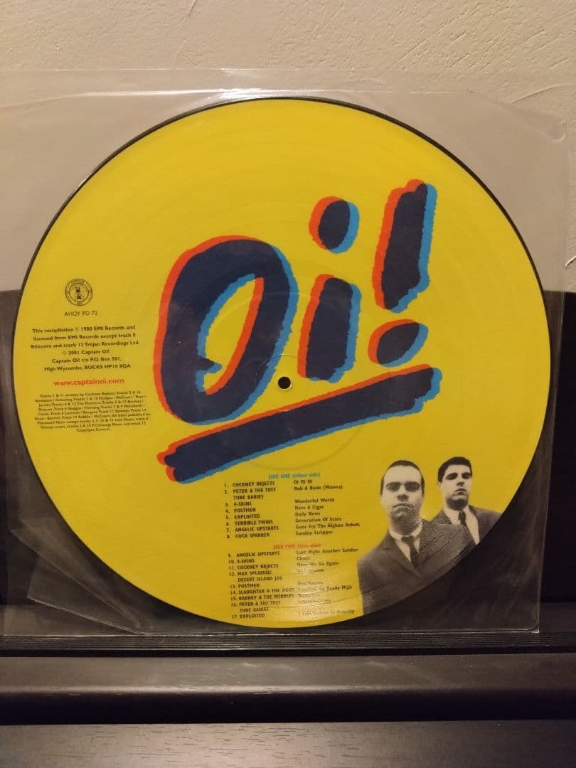 レア【Oi! The Album】アナログピクチャー盤
