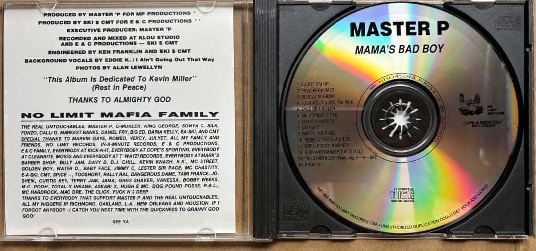 G-Rap / レア！ Master P - Mama's Bad Boy
