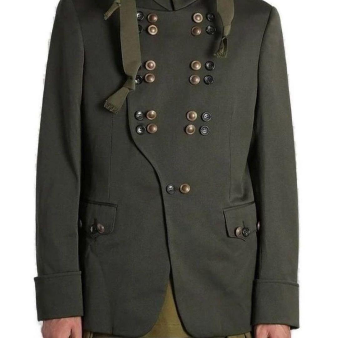 タグ付き　コムデギャルソン　オムプリュス　25aw ダブル　ボタン　ジャケット