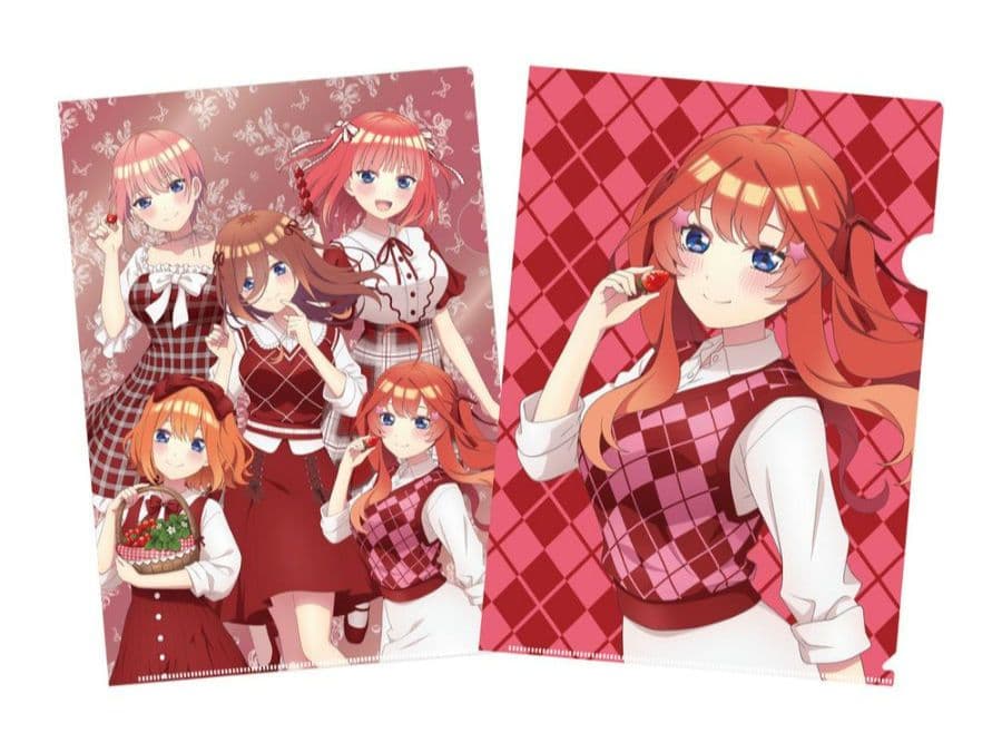 五等分の花嫁 HICUL ハイカル クリアファイル 10点セット