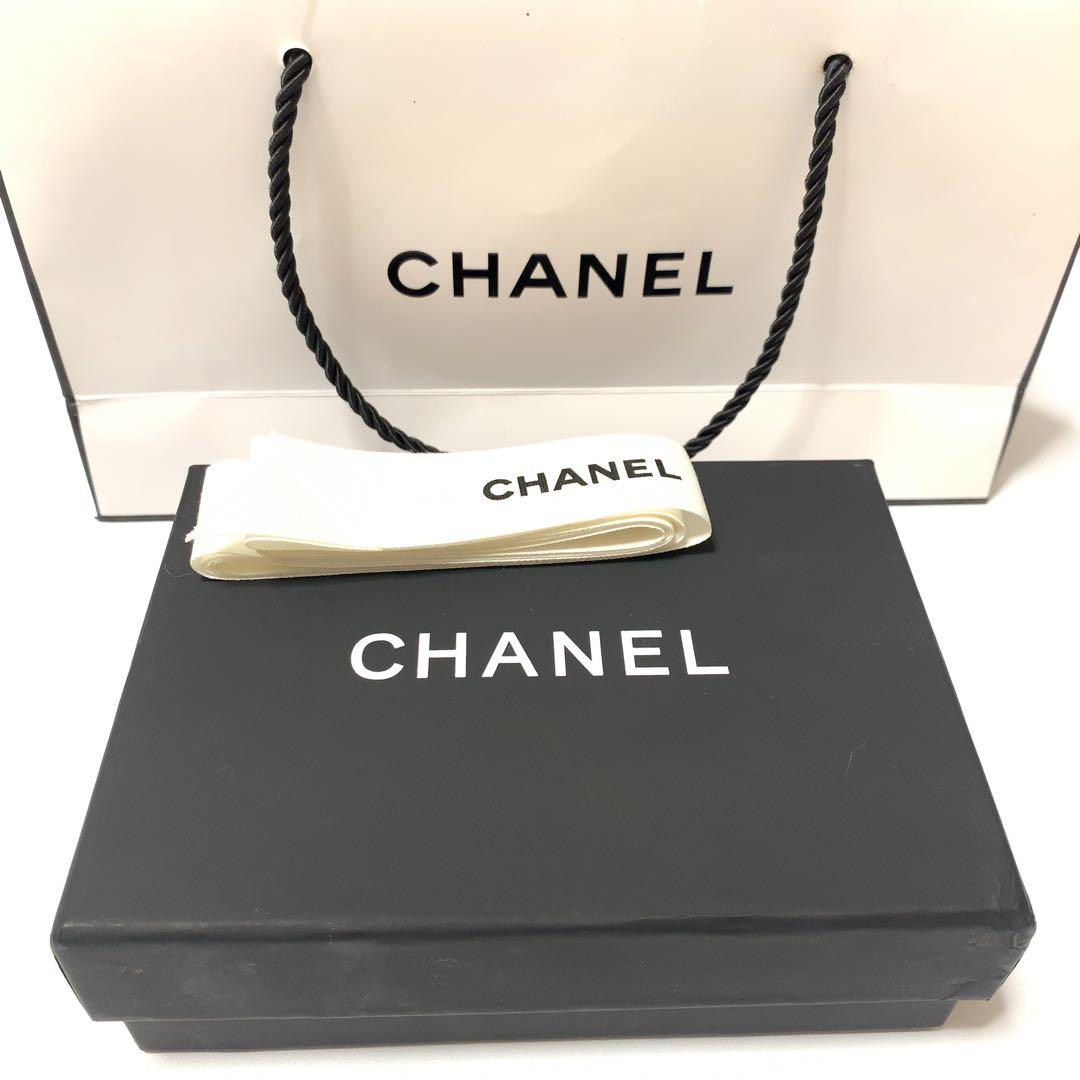 CHANEL マトラッセ キャビアスキン カードケース 名刺入れ 022780