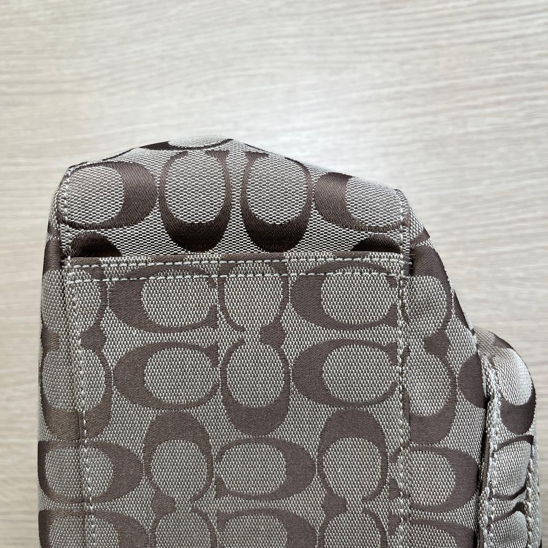 COACH コーチ ボストンバッグ シグネチャー ソーホー F13119