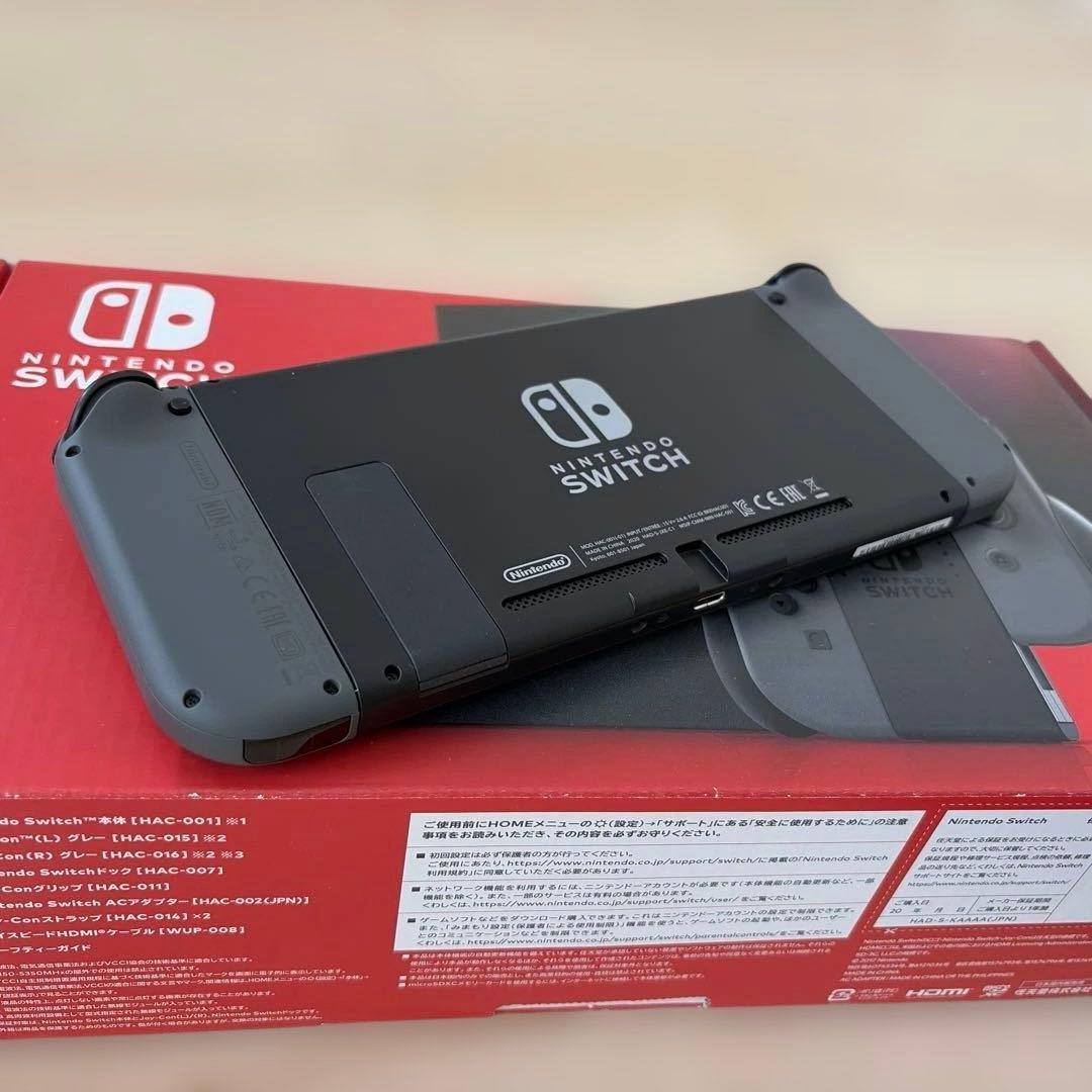 【美品】Switch Nintendo Switch 本体 グレー
