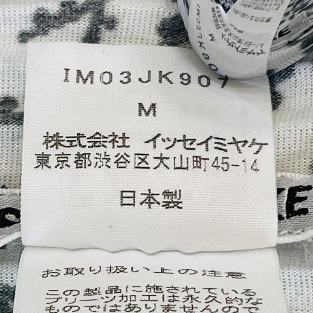 ISSEY MIYAKE /イッセイミヤケ　プリーツ加工半袖トップス