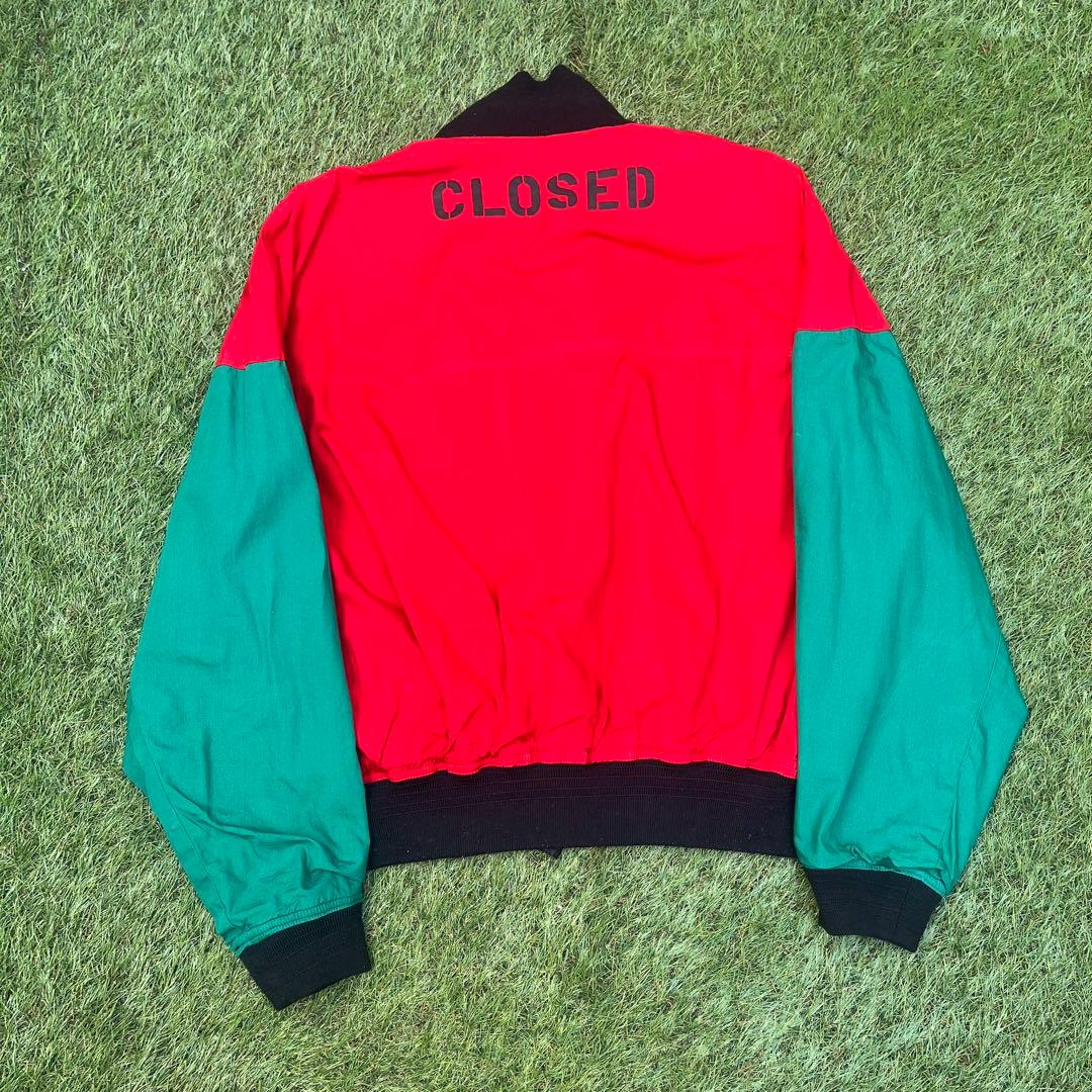 GIRBAUD CLOSED 80's リバーシブル　短丈　ボンバー　ジャケット