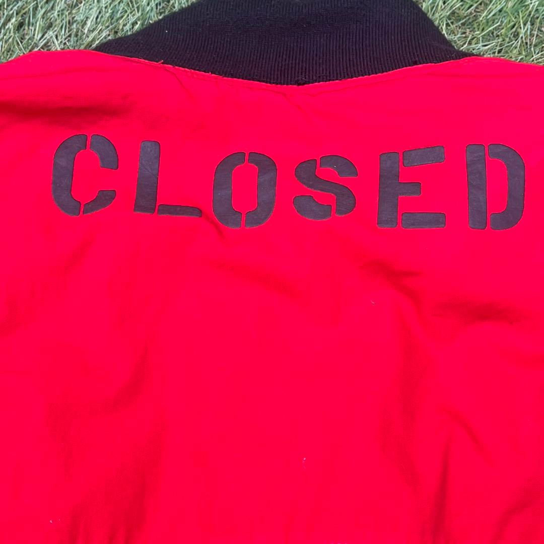 GIRBAUD CLOSED 80's リバーシブル　短丈　ボンバー　ジャケット