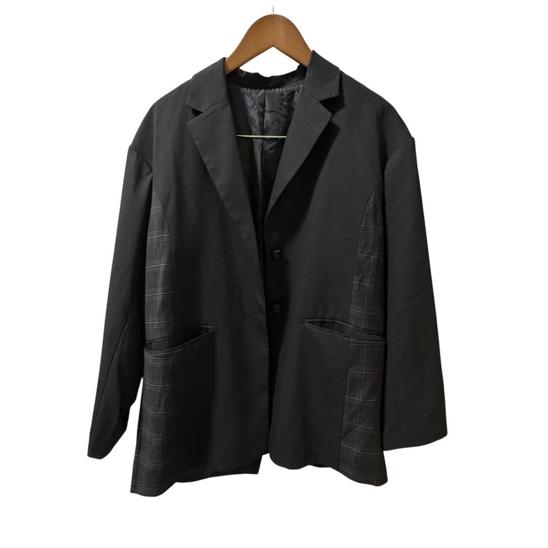 美品　pageboy テーラードジャケット チェックMIXジャケット S