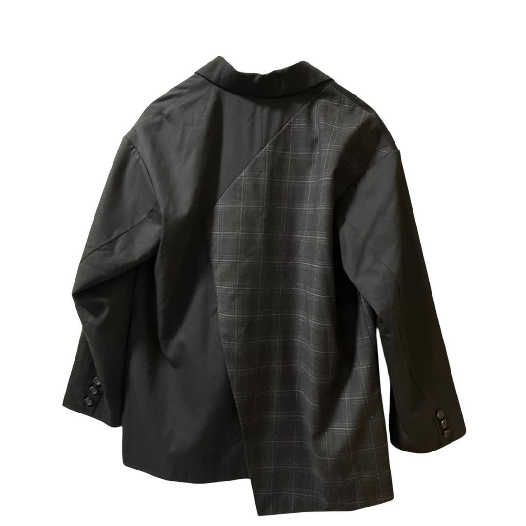 美品　pageboy テーラードジャケット チェックMIXジャケット S