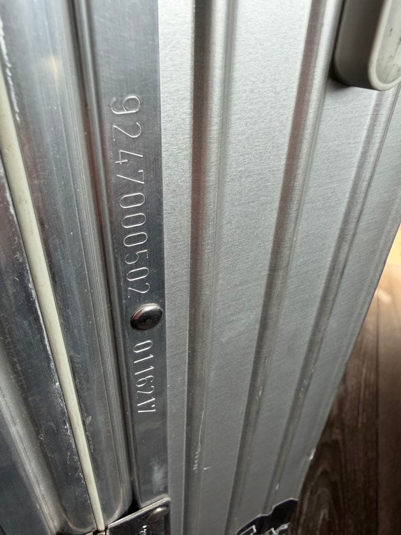 Rimowa スーツケース約92Ｌ・アルミTopasチェックインMサイズモデル
