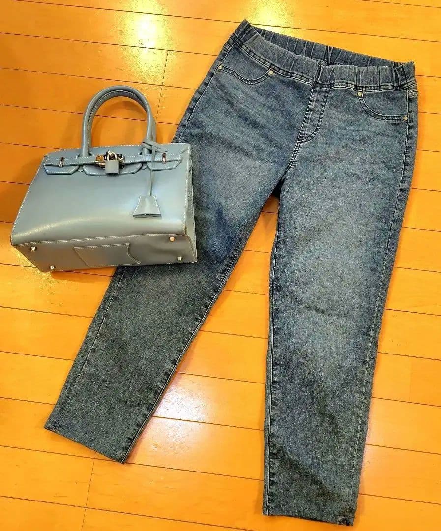 た*ま様 レリアン 近年モデル ブルーデニム ウエストハイライズ11L