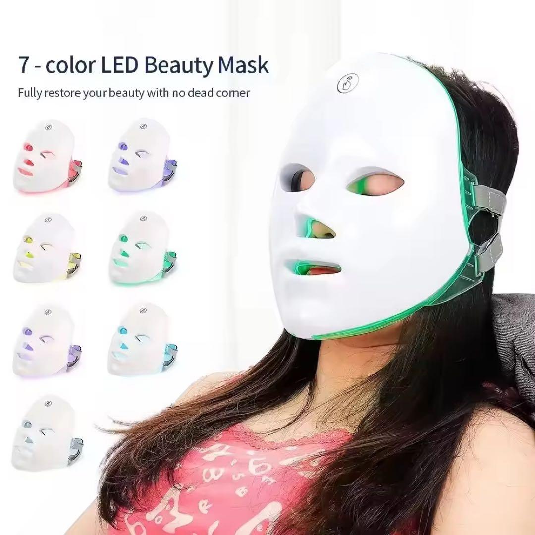 LEDマスク 美容機器 ホワイト