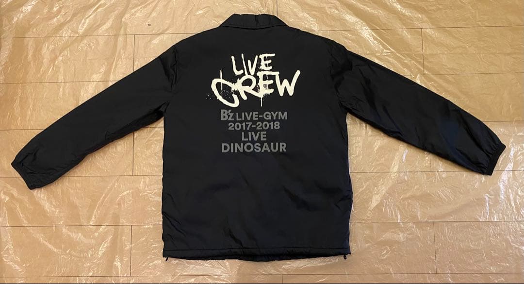 B'z LIVE DINOSAUR スタッフジャンパー コーチジャケット M