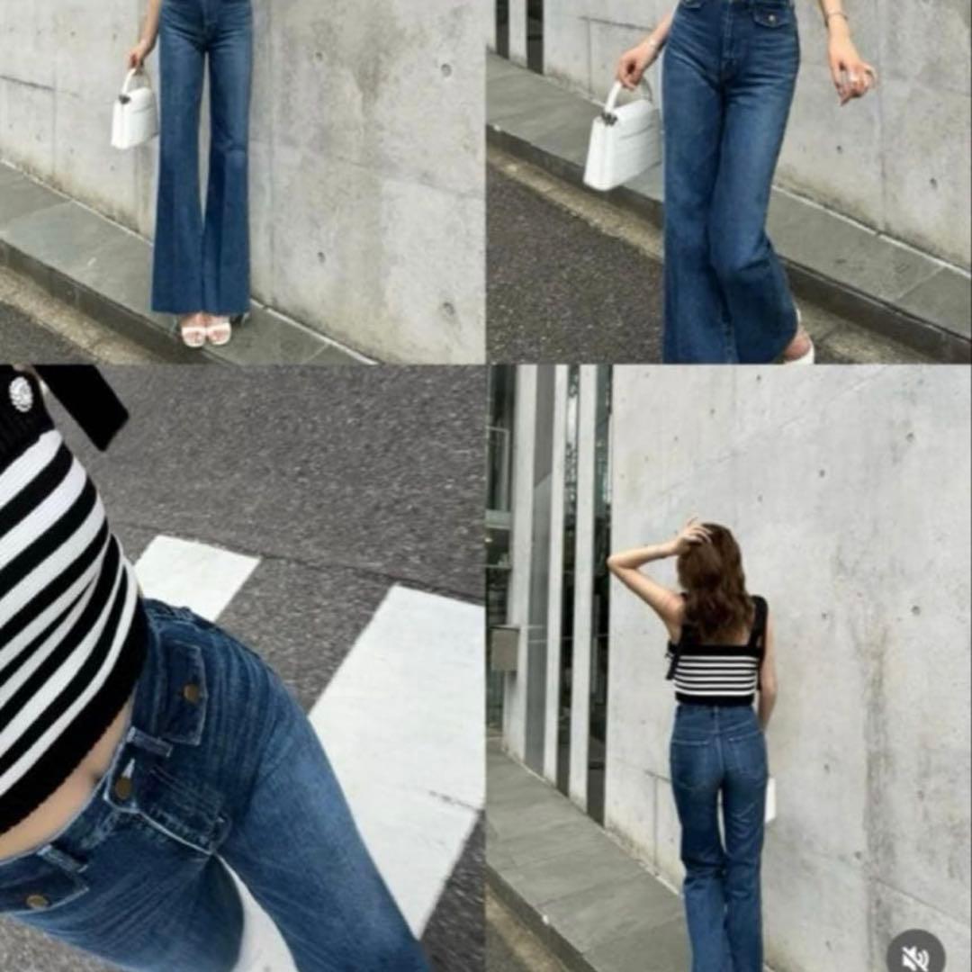 【sheller】シェリエ OKAYAMA pocket flare denim