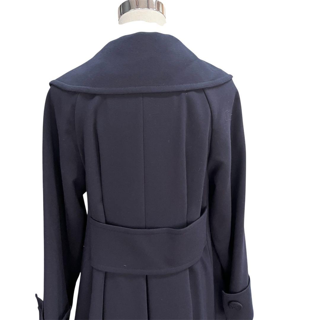 rene ルネ　上品なコート　ネイビー　サイズ36 美品　日本製