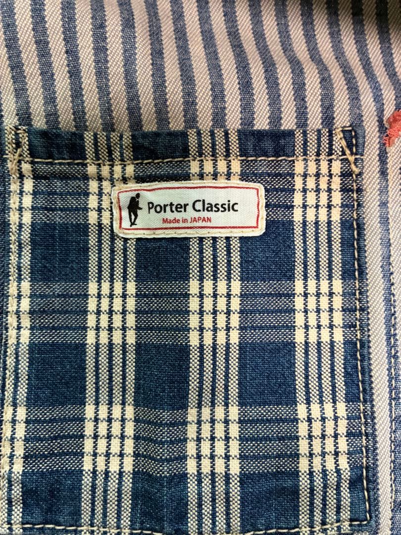 Porter Classic フレンチジャケット　カバーオール　デニムジャケット