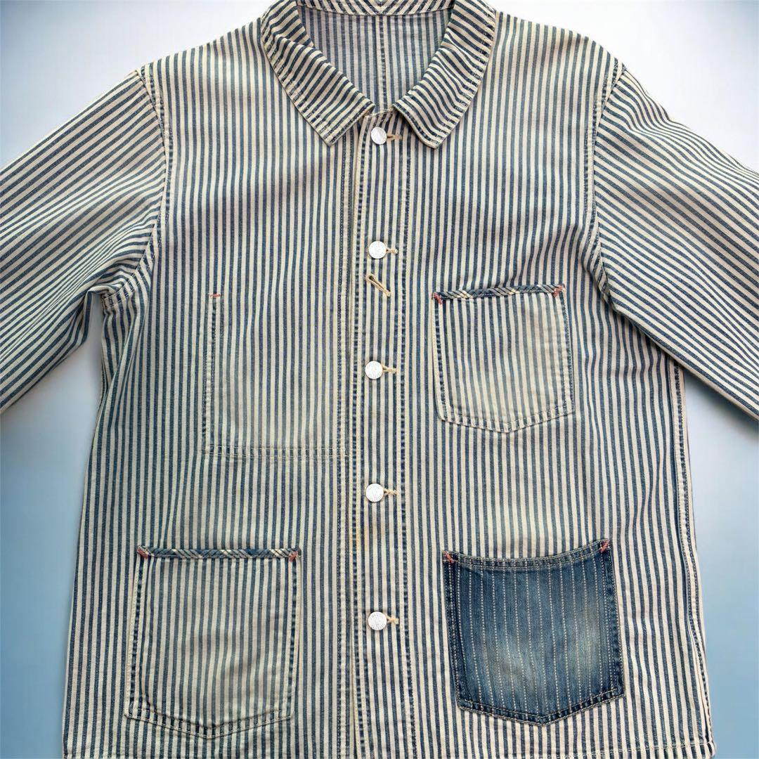 Porter Classic フレンチジャケット　カバーオール　デニムジャケット