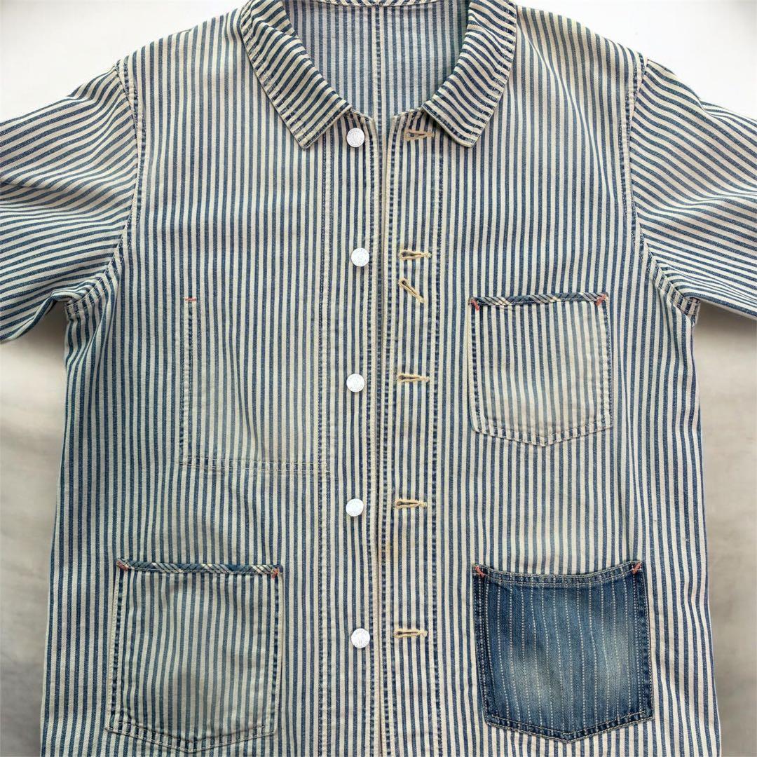 Porter Classic フレンチジャケット　カバーオール　デニムジャケット