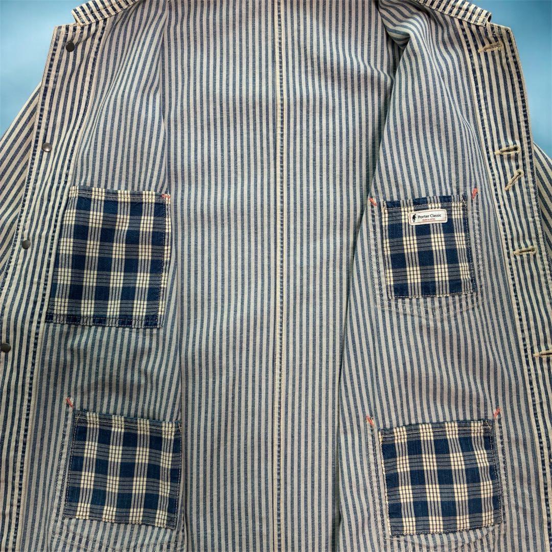 Porter Classic フレンチジャケット　カバーオール　デニムジャケット