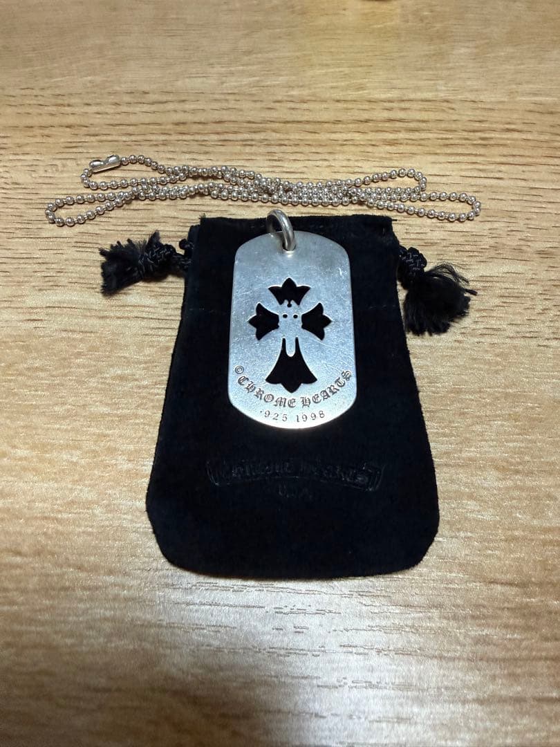 chromehearts クロムハーツ　ネックレス　ドックタグ